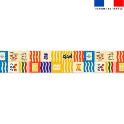Coupon lingettes lavables motif pop et papilles