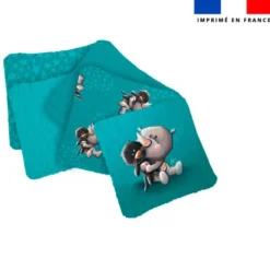 Coupon lingettes lavables motif bébé rhino - Création Stillistic