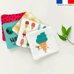 Coupon lingettes lavables motif hello summer