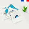 Coupon lingettes lavables motif Grèce oeil bleu