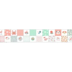 Coupon lingettes lavables motif flamant rose