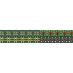 Coupon lingettes lavables motif papillon vert - Création Pilar Berrio