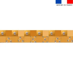 Coupon lingettes lavables motif bébé éléphant - Création Stillistic