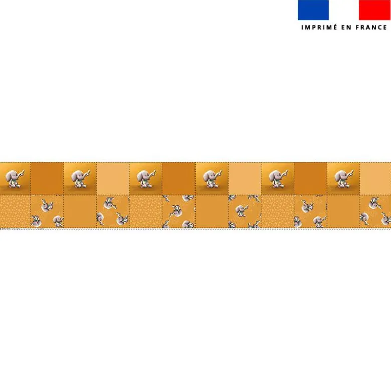 Coupon lingettes lavables motif bébé éléphant - Création Stillistic