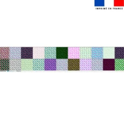 Coupon lingettes lavables motif lapin - Création Lili Bambou Design