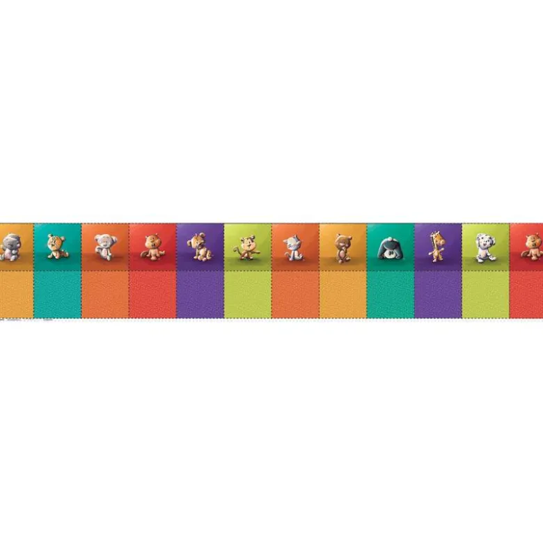 Coupon lingettes lavables motif animaux du monde - Création Stillistic