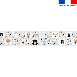 Coupon lingettes lavables motif animaux hiver