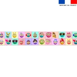 Coupon lingettes lavables motif hiboux