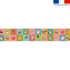 Coupon lingettes lavables motif hibou et chouette