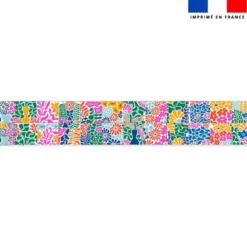 Coupon lingettes lavables motif flowers summer