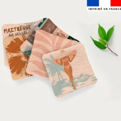 Coupon lingettes lavables motif maitresse au soleil