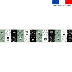 Coupon lingettes lavables motif animaux sauvages