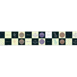 Coupon lingettes lavables motif signe de l'air - Création Lili Bambou Design