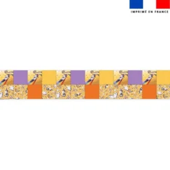 Coupon lingettes lavables motif licorne toboggan - Création Stillistic