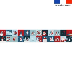 Coupon lingettes lavables motif lutin de Noël