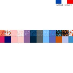 Coupon lingettes lavables motif floral - Création Cat&Colours