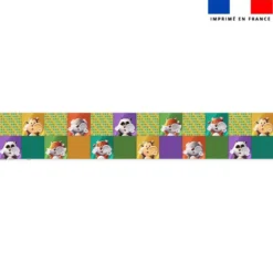 Coupon lingettes lavables motif animaux Lou-Sticks - Création Stillistic