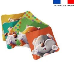 Coupon lingettes lavables motif animaux Lou-Sticks - Création Stillistic