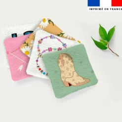 Coupon lingettes lavables motif multiples saisons eras