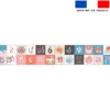 Coupon lingettes lavables motif animaux pastel