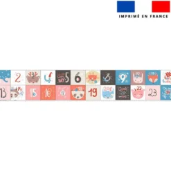 Coupon lingettes lavables motif animaux pastel
