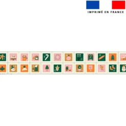 Coupon lingettes lavables motif ambiance Noel