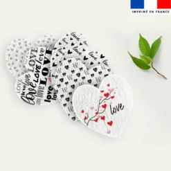 Coupon lingettes lavables motif LOVE