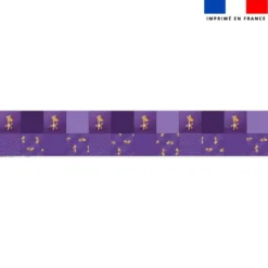 Coupon lingettes lavables motif bébé girafe - Création Stillistic