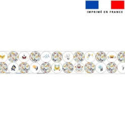Coupon lingettes lavables rondes motif papillon