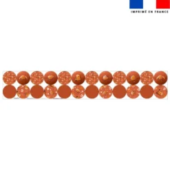 Coupon lingettes lavables rondes motif amis ptit déj - Création Stillistic