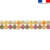 Coupon lingettes lavables rondes motif lapin printanier - Création Stillistic