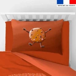 Coupon oreiller imprimé amis ptit déj Cookie - Création Stillistic