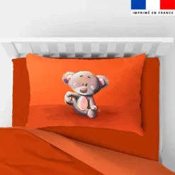 Coupon oreiller imprimé bébé koala - Création Stillistic