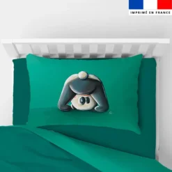 Coupon oreiller imprimé bébé panda - Création Stillistic