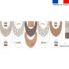 Coupon éponge bavoirs bandana motif léopard