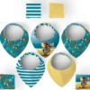 Coupon éponge bavoirs bandana motif lion pirate - Création Stillistic