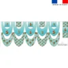 Coupon éponge bavoirs bandana motif capybara - Création Stillistic