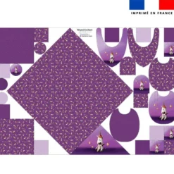 Coupon éponge kit puériculture motif licorne - Création Stillistic