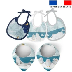 Coupon éponge kit puériculture animaux marins pôle nord