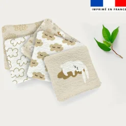 Coupon éponge kit puériculture lapin dans les nuages