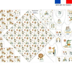 Coupon éponge kit puériculture animaux à la plage