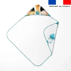 Coupon éponge kit puériculture écureuil aquarelle