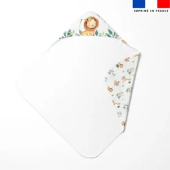 Coupon éponge kit puériculture safari animaux aquarelle