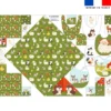 Coupon éponge kit puériculture animaux de la ferme