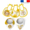 Coupon éponge kit puériculture lionceau aquarelle