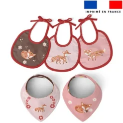 Coupon éponge kit puériculture folk fox