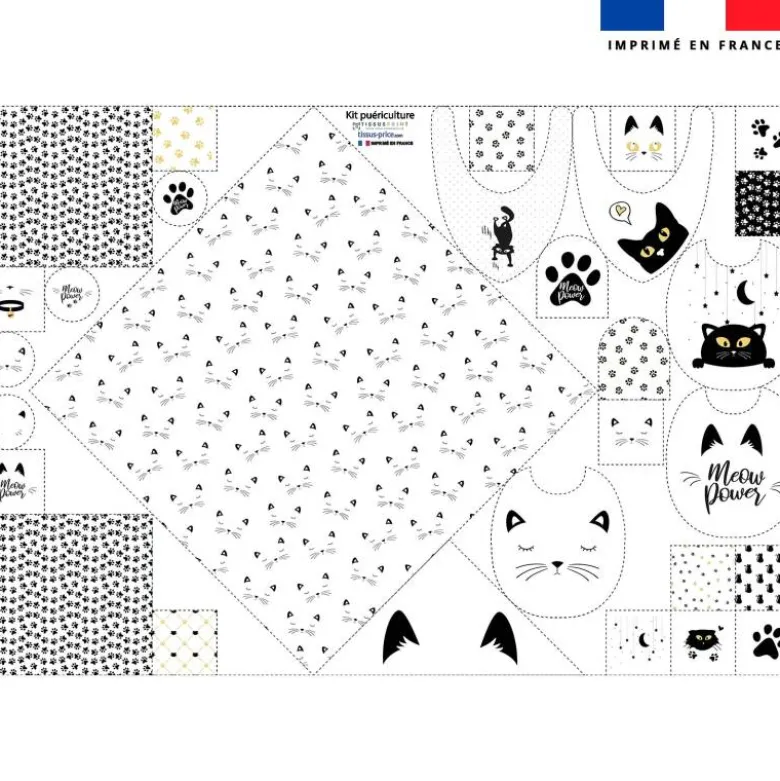 Coupon éponge kit puériculture chat