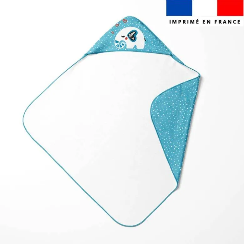 Coupon éponge kit puériculture éléphant bleu