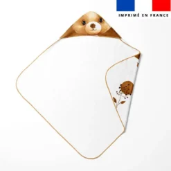 Coupon éponge kit puériculture ourson aquarelle