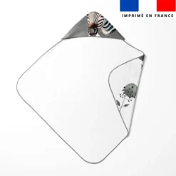 Coupon éponge kit puériculture zèbre aquarelle